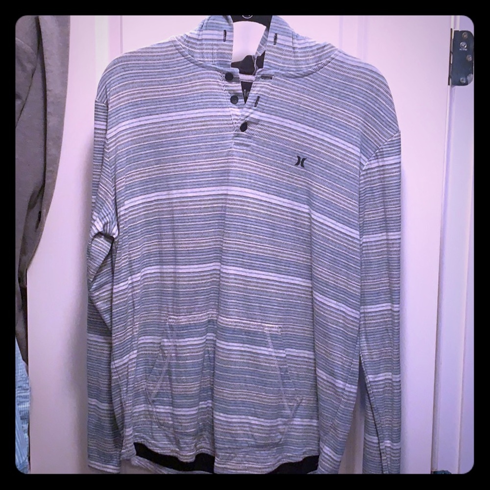 Hurley Long Sleeve Hooded Tee Shirt